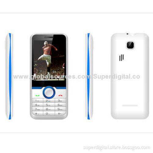 2.8-inch Dual-SIM Phones, Supports Bluetooth, Multimedia, Camera, TV, Java and Vibration Function
